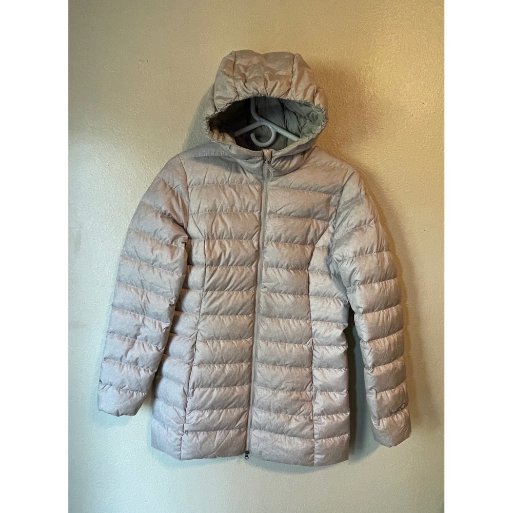 Eddie Bauer Womens Hooded‎ Down Puffer Coat Lightweight Quilted Jacket - Picture 2 of 9